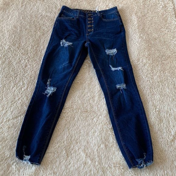 NWT High rise gogo jeans size 7 - Picture 3 of 16
